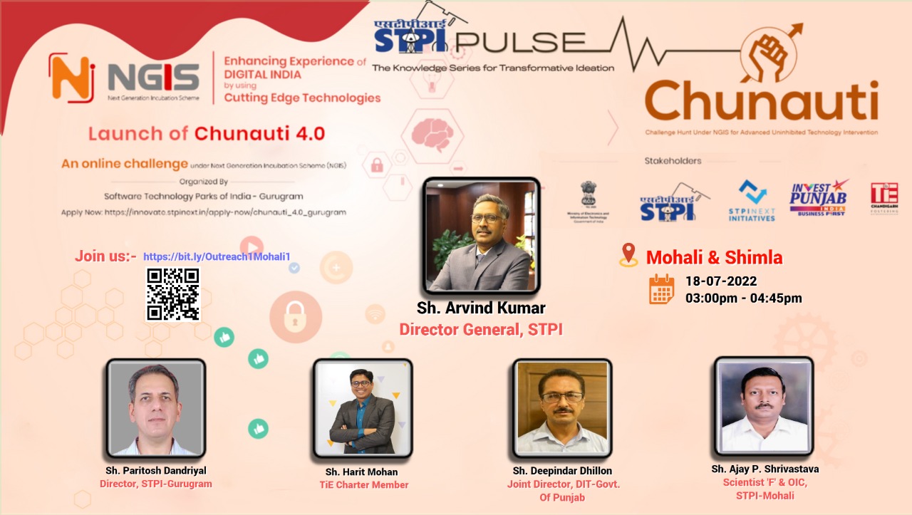 Outreach Webinar for NGIS & CHUNAUTI 4.0...